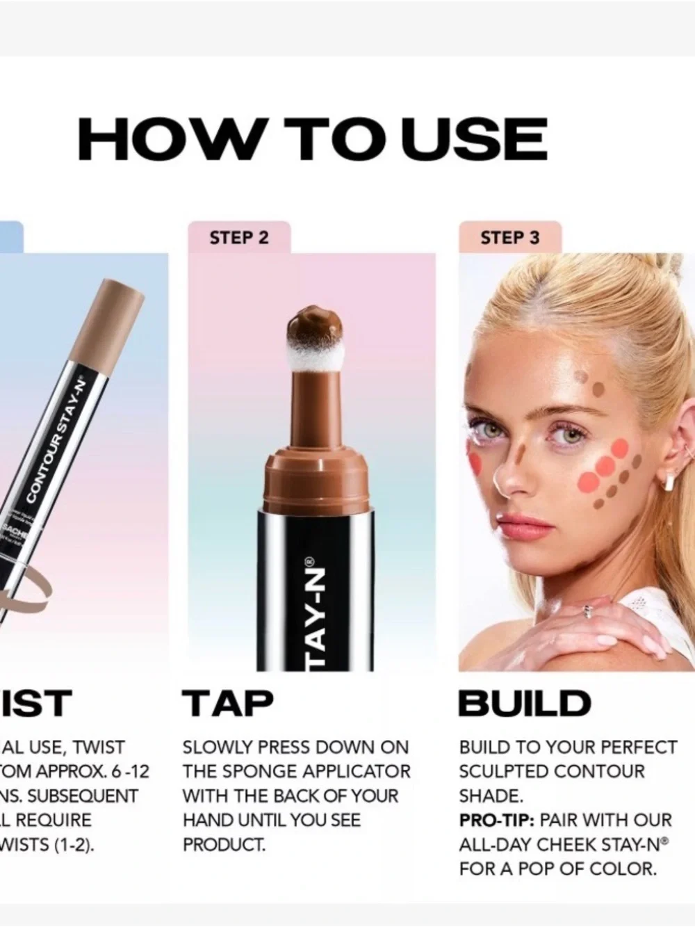 NEW SACHEU Liquid Contour STAY-N - 01 Giving Sass Light Cool